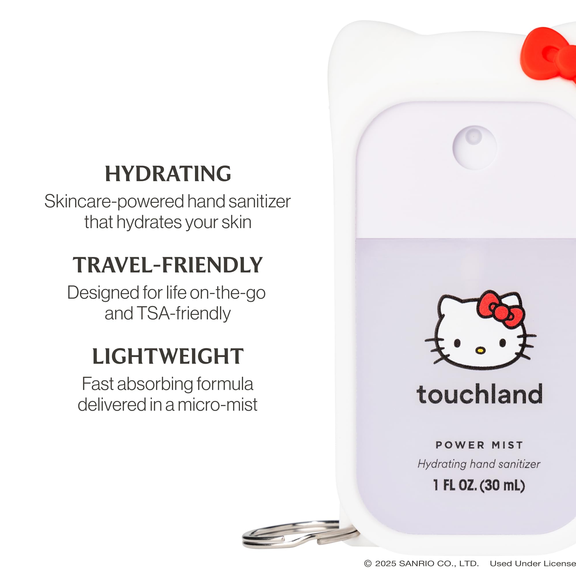 Foto 5 pulgar | Desinfectante De Manos Touchland X Hello Kitty  Berry Bliss Scent - Venta Internacional.