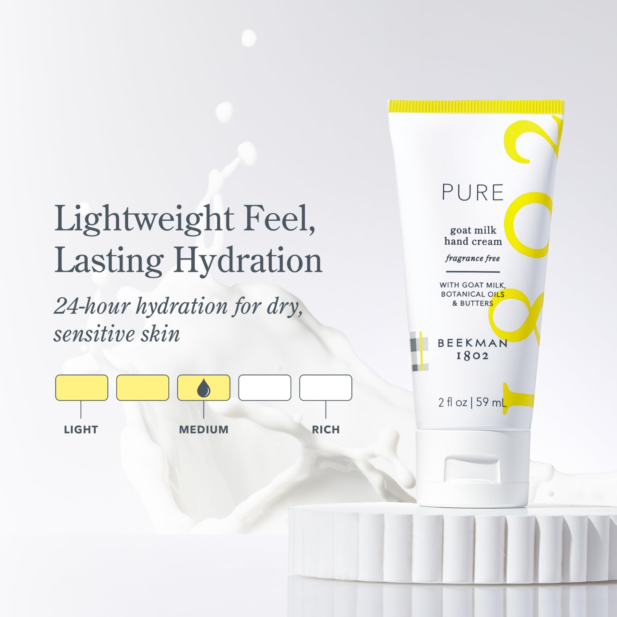 Foto 5 pulgar | Crema De Manos Beekman 1802 De Leche De Cabra Sin Fragancia  60 Ml - Venta Internacional.