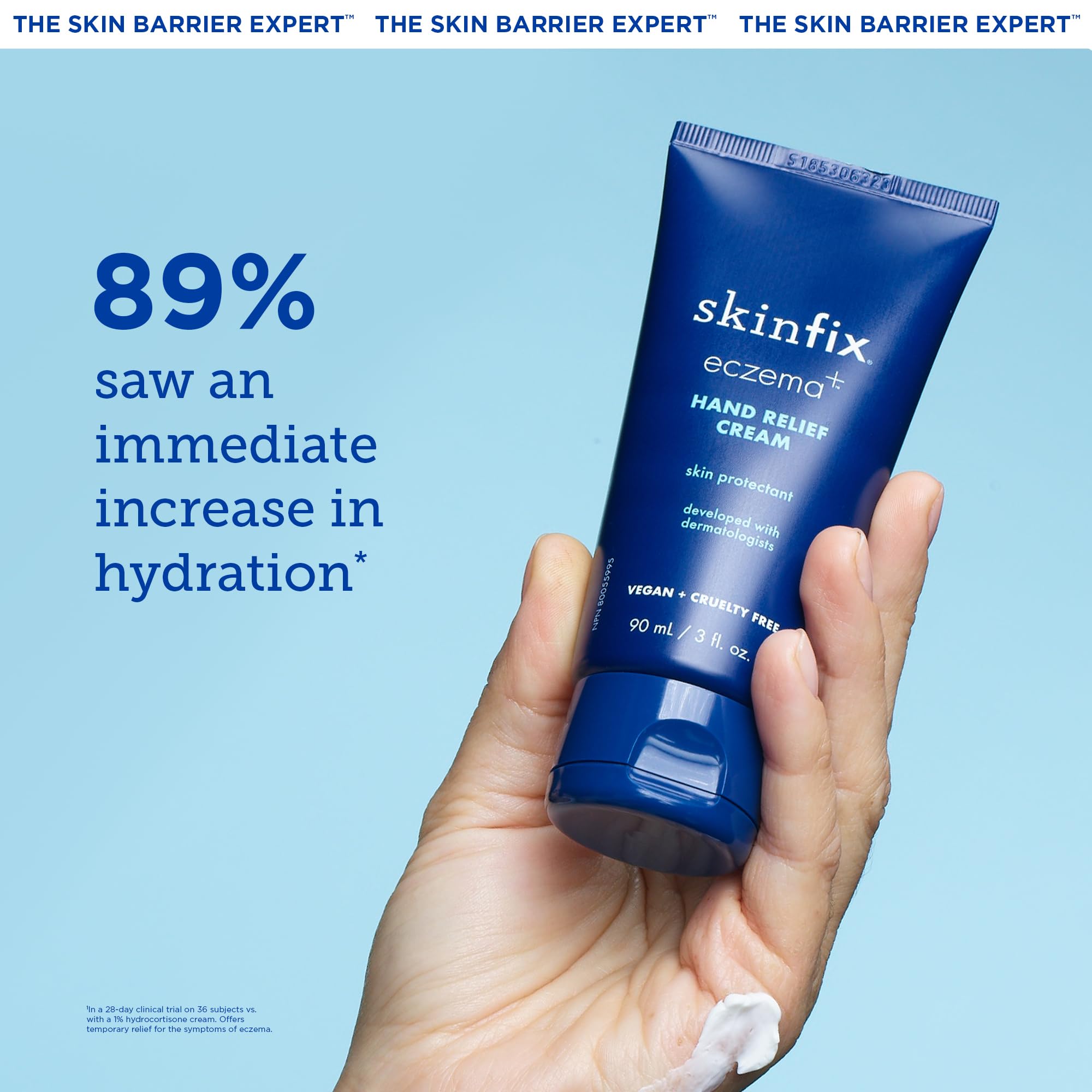 Foto 3 | Crema Para Aliviar Las Manos Skinfix Reduce El Enrojecimiento  90 Ml  Piel Seca - Venta Internacional.