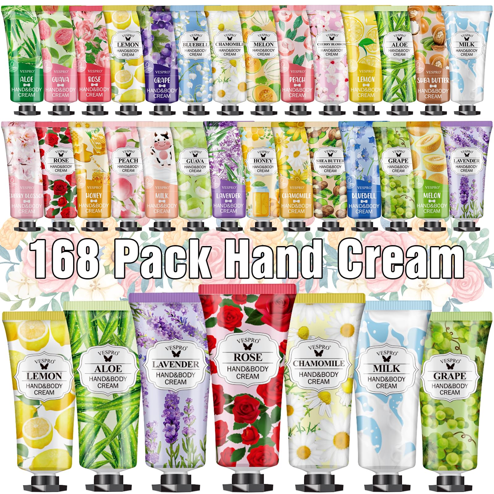 Foto 2 pulgar | Set De Crema De Manos Vespro 168 Pack Para Mujer Con 14 Fragancias - Venta Internacional.