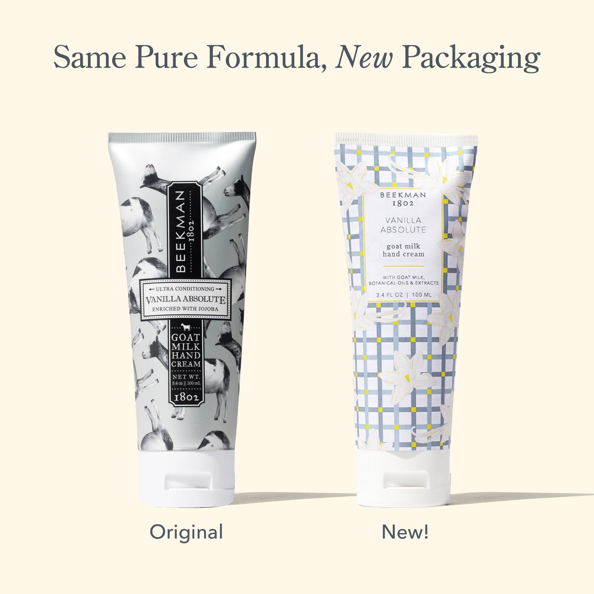 Foto 7 pulgar | Crema De Manos Beekman 1802 Pure Goat Milk Vanilla 100ml - Venta Internacional.