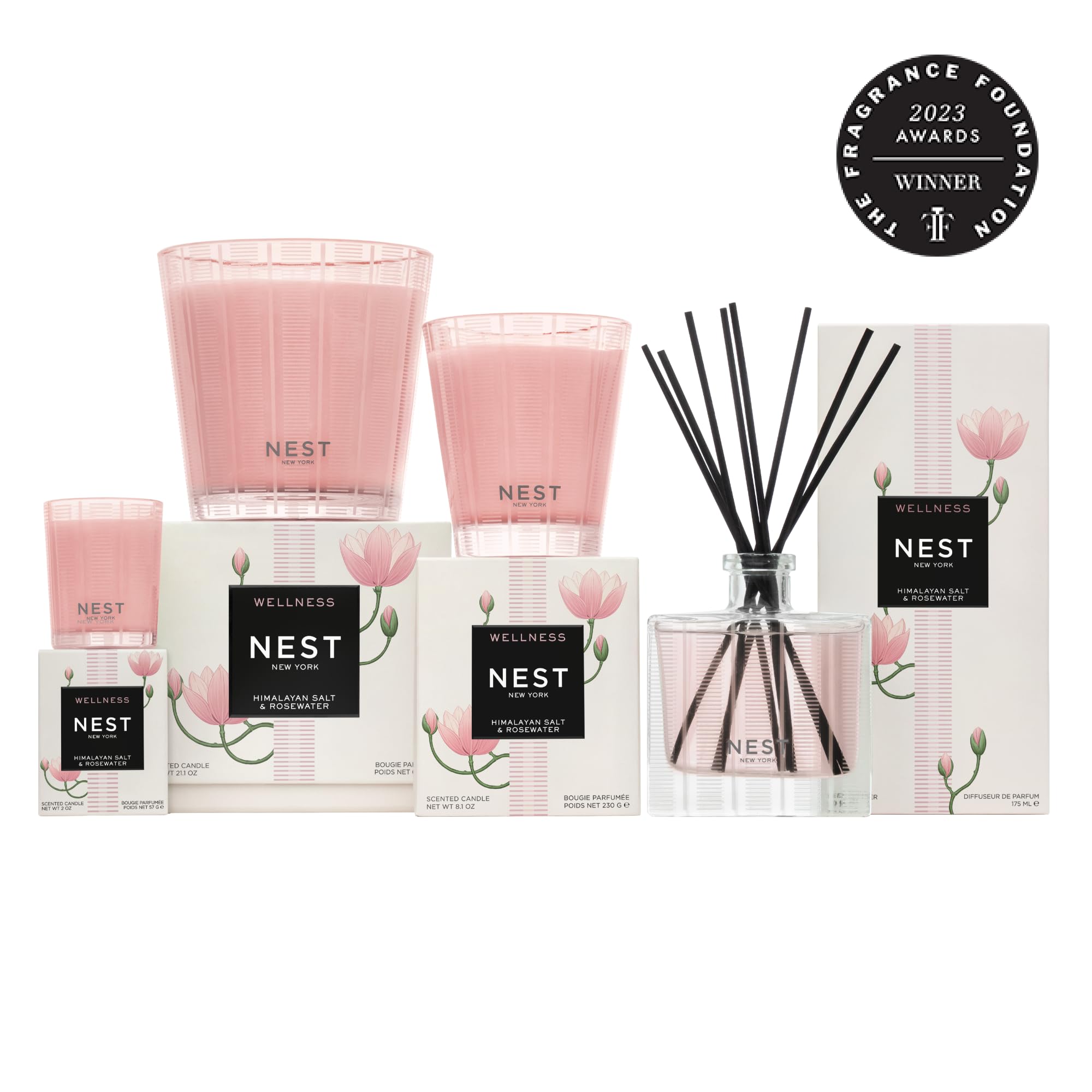 Foto 7 pulgar | Jabón Líquido Nest New York Con Sal Del Himalaya Y Agua De Rosas  300 Ml - Venta Internacional.