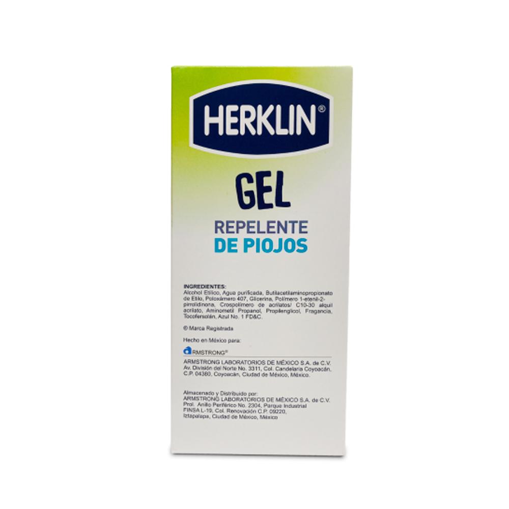 Foto 4 pulgar | Gel Repelente de Piojos Herklin 120 g