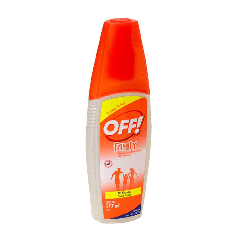 Foto 3 pulgar | Repelente De Insectos Off! Family Spray 177 Ml
