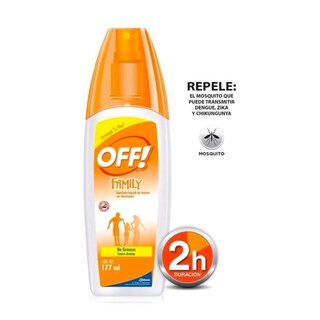 Foto 3 | Repelente De Insectos Off! Family Spray 177 Ml