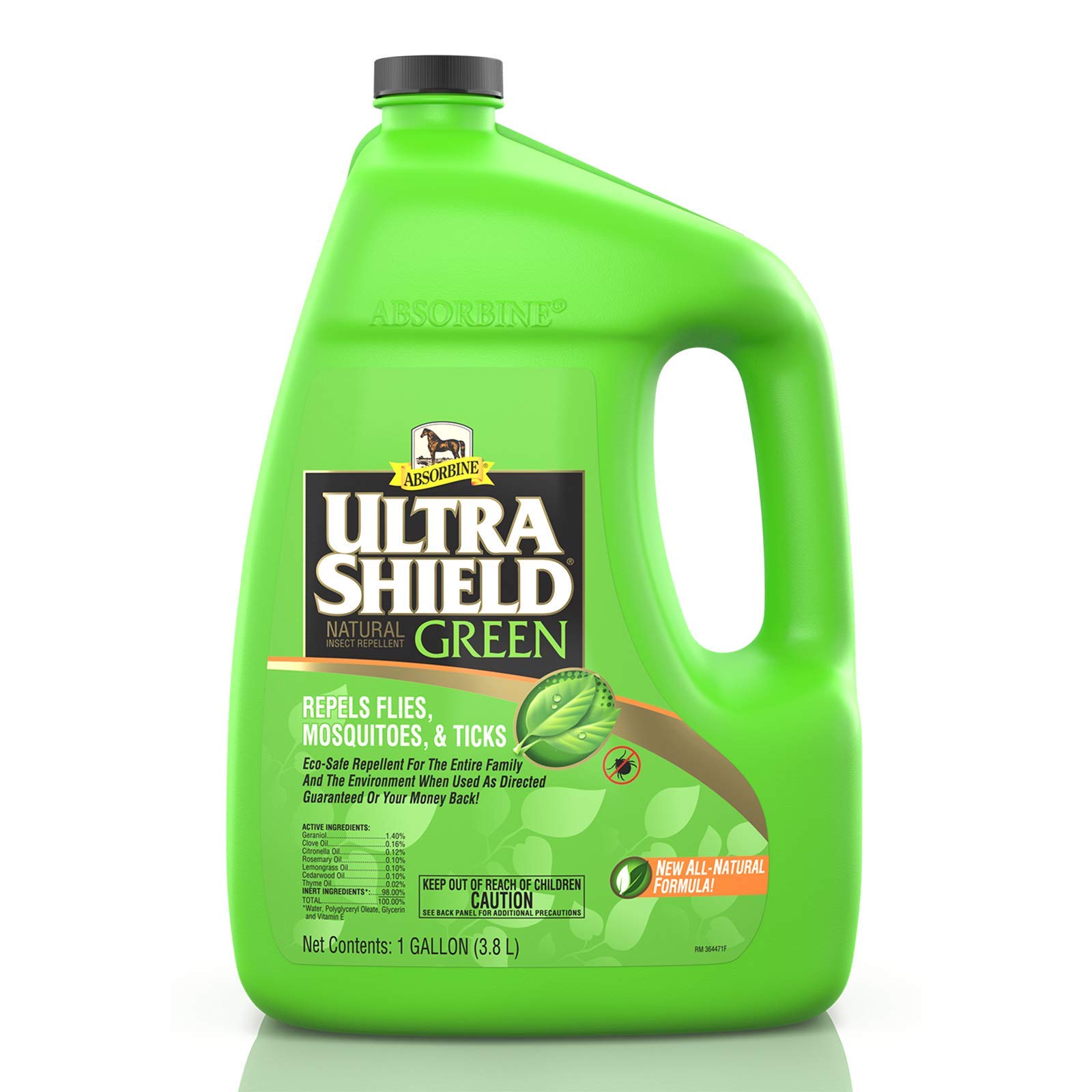 Repelente De Insectos Absorbine Ultrashield Green Para Caballos Y Perros - Venta Internacional.