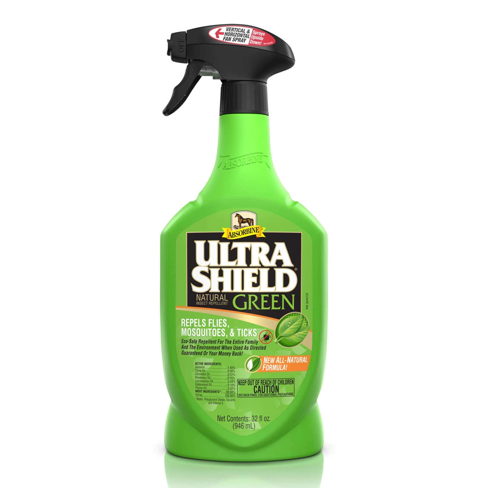 Foto 1 | Repelente De Insectos Absorbine Ultrashield Green Para Caballos Y Perros - Venta Internacional.