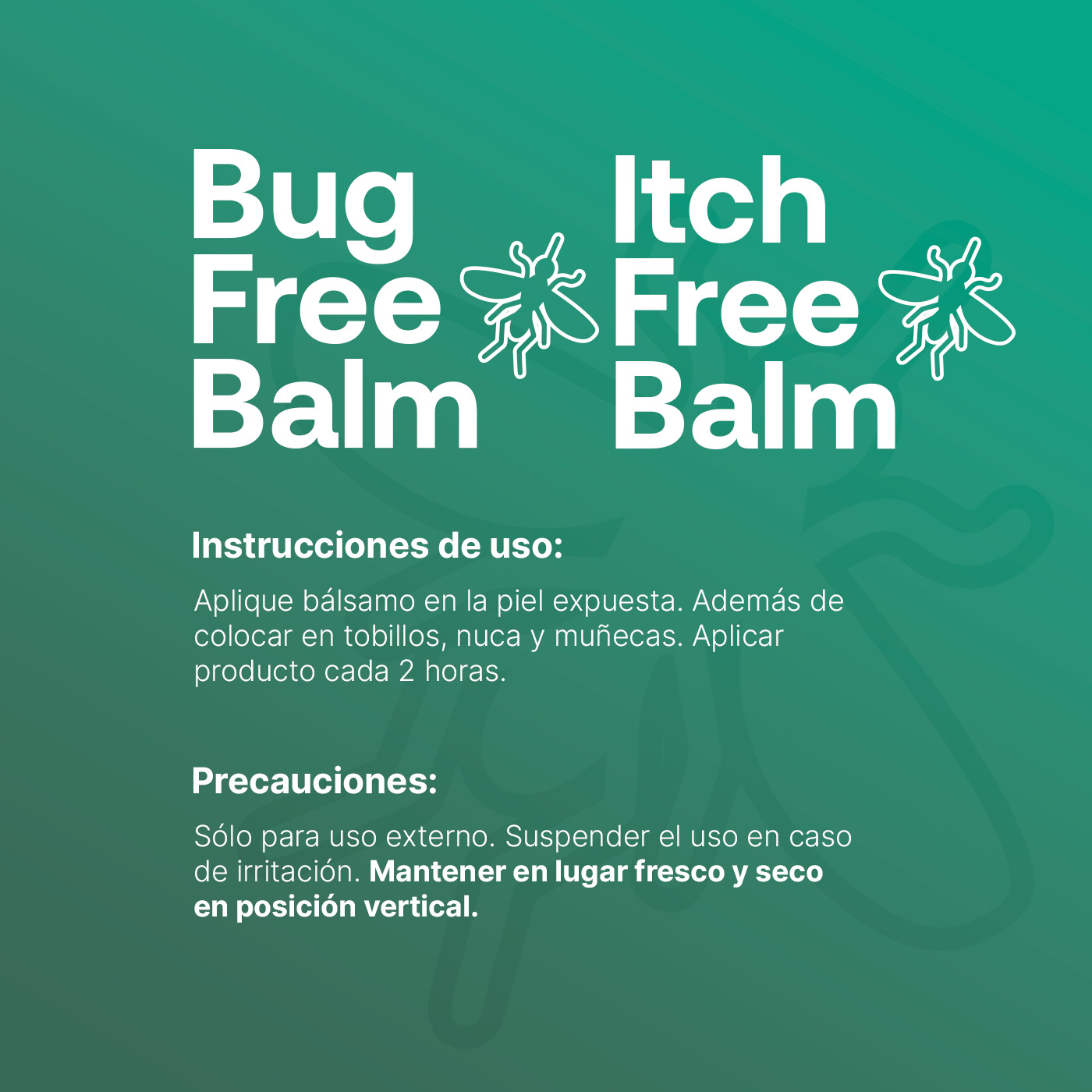 Foto 4 | Kit De 2 Bálsamos De 113g C/u Anti-picaduras De Insectos Y Para Picaduras De Insectos. B Life.