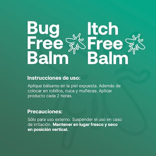 Foto 4 | Kit De 2 Bálsamos De 113g C/u Anti-picaduras De Insectos Y Para Picaduras De Insectos. B Life.