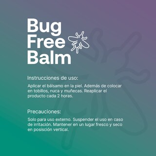Foto 4 | Set De 2 Bálsamos Anti-picaduras De Insectos Natural 113g C/u. Bug Free Balm. B Life