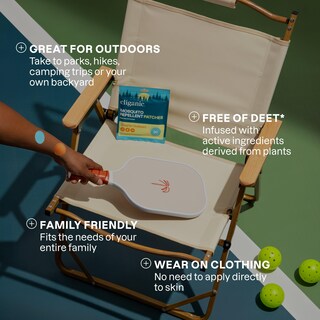 Foto 4 | Pegatinas Repelentes De Mosquitos Cliganic, Paquete De 180 Para Niños Y Adultos - Venta Internacional.
