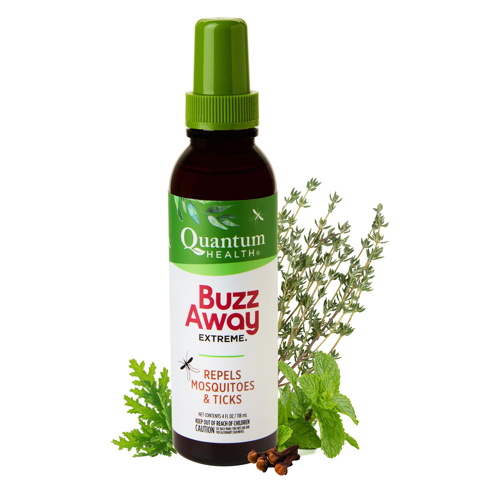 Foto 1 | Repelente De Insectos Quantum Health Buzz Away Extreme 120 Ml - Venta Internacional.
