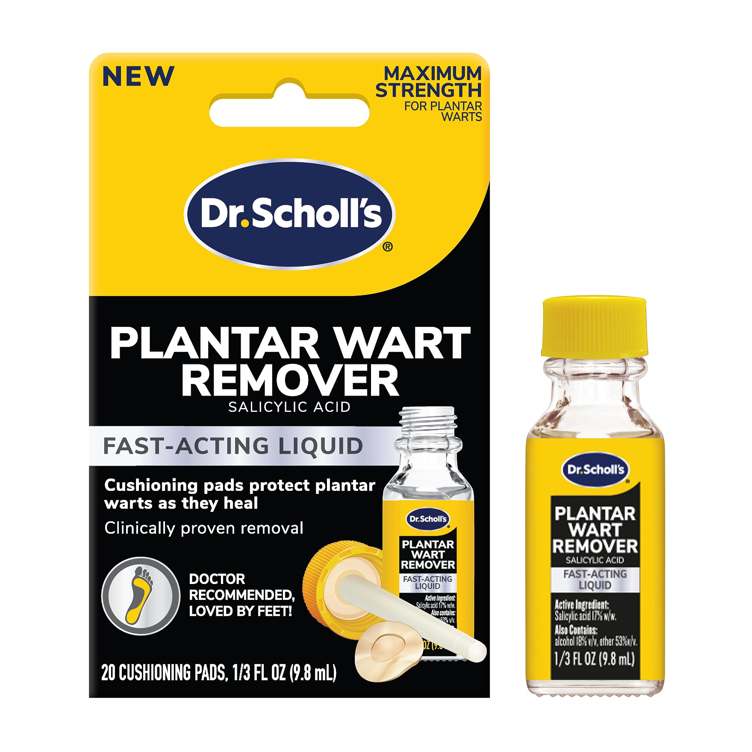 Foto 1 | Eliminador De Verrugas Plantares Dr. Scholl's Liquid, 10 Ml, 20 Tratamientos - Venta Internacional.