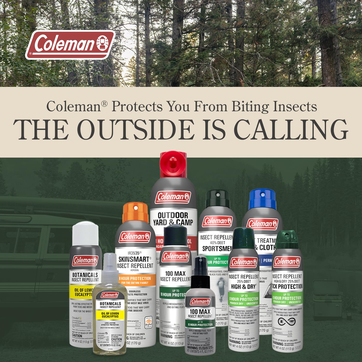 Foto 4 | Aerosol Repelente De Insectos Coleman Skinsmart Sin Deet 177 Ml - Venta Internacional.
