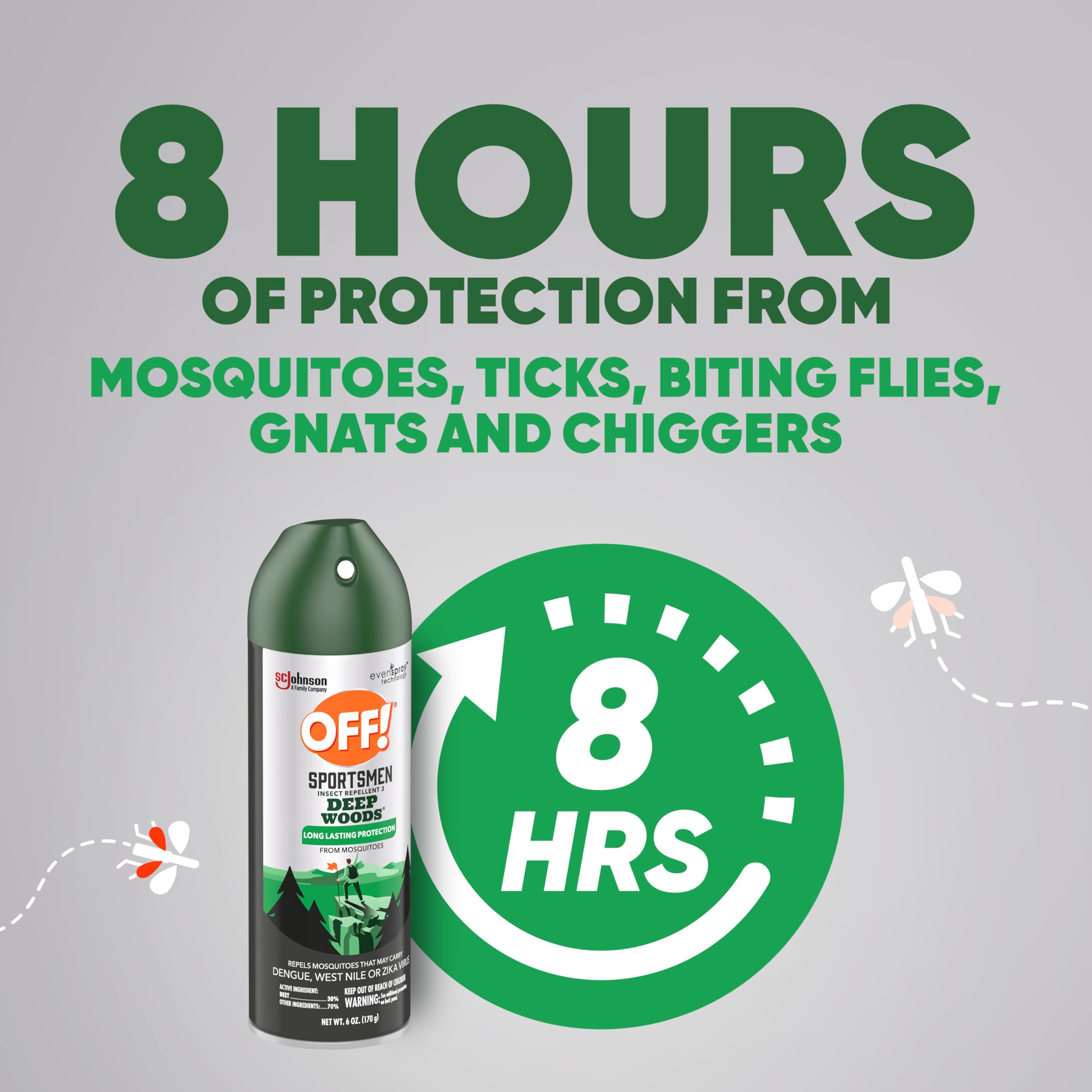 Foto 3 pulgar | ¡desactivado El Repelente De Insectos! Deep Woods Sportsmen 30% Deet, 177 Ml, 4 Unidades - Venta Internacional.