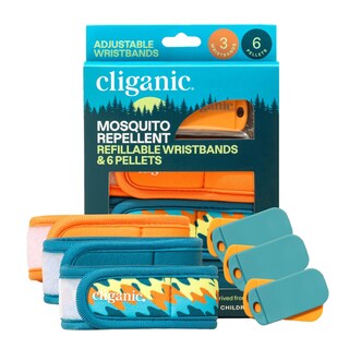 Foto 1 | Paquete Repelente De Mosquitos Cliganic, 3 Pulseras Y 6 Recambios - Venta Internacional.