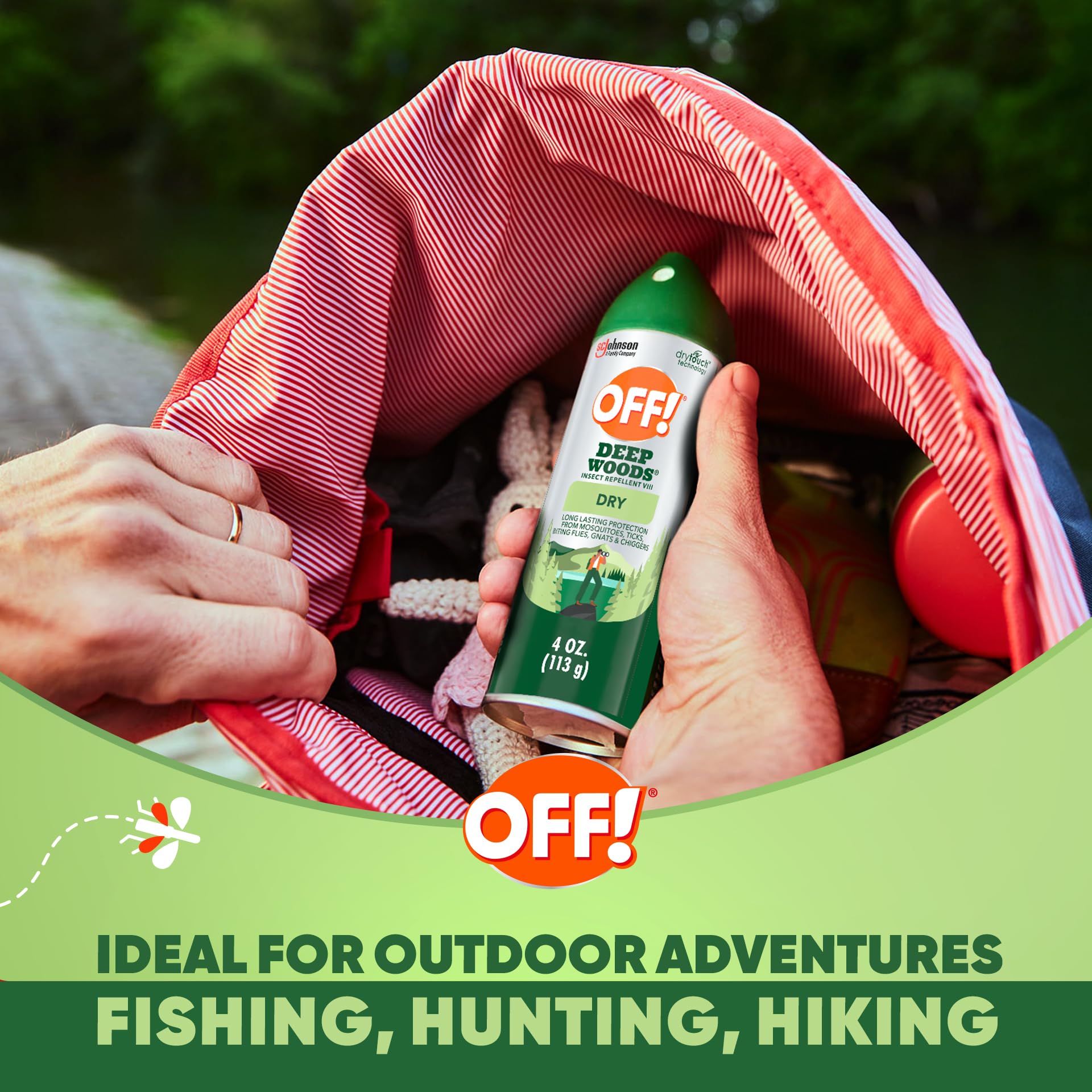 Foto 4 pulgar | ¡desactivado El Repelente De Insectos! Aerosol Deep Woods, 75 Ml, 25% De Deet - Venta Internacional.