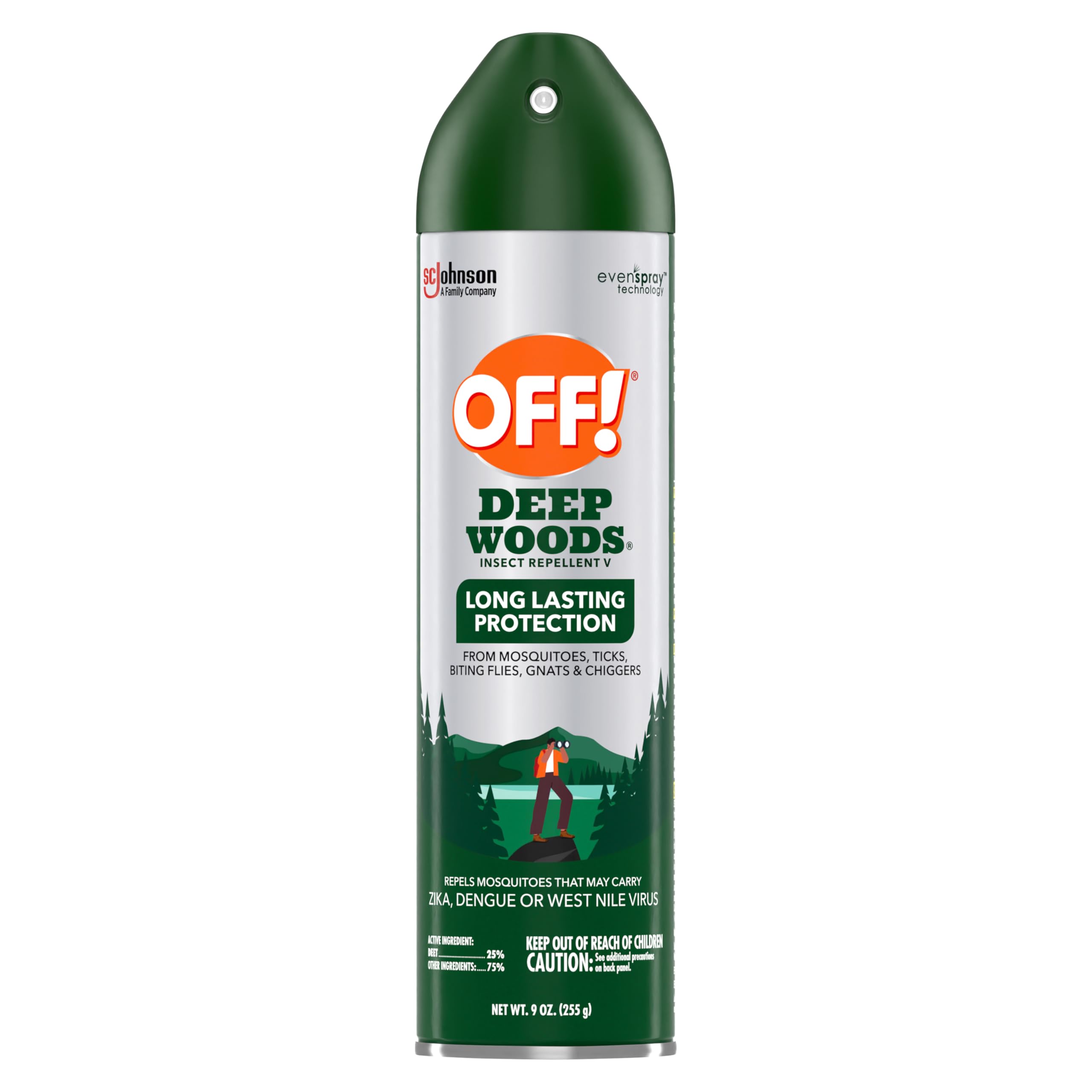 Foto 1 | ¡desactivado El Repelente De Insectos! Aerosol Deep Woods, 266 Ml, De Larga Duración - Venta Internacional.