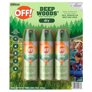 Foto 3 | ¡desactivado El Repelente De Insectos! Aerosol Deep Woods De 180 Ml, Paquete De 3 - Venta Internacional.