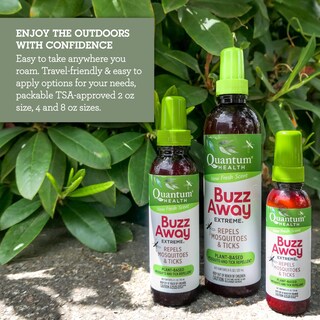 Foto 2 | Repelente De Insectos Quantum Health Buzz Away Extreme 240 Ml - Venta Internacional.