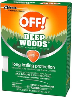 Foto 2 | ¡desactive Las Toallitas Repelentes De Insectos! Deep Woods, 12 Unidades, 4 Unidades - Venta Internacional.