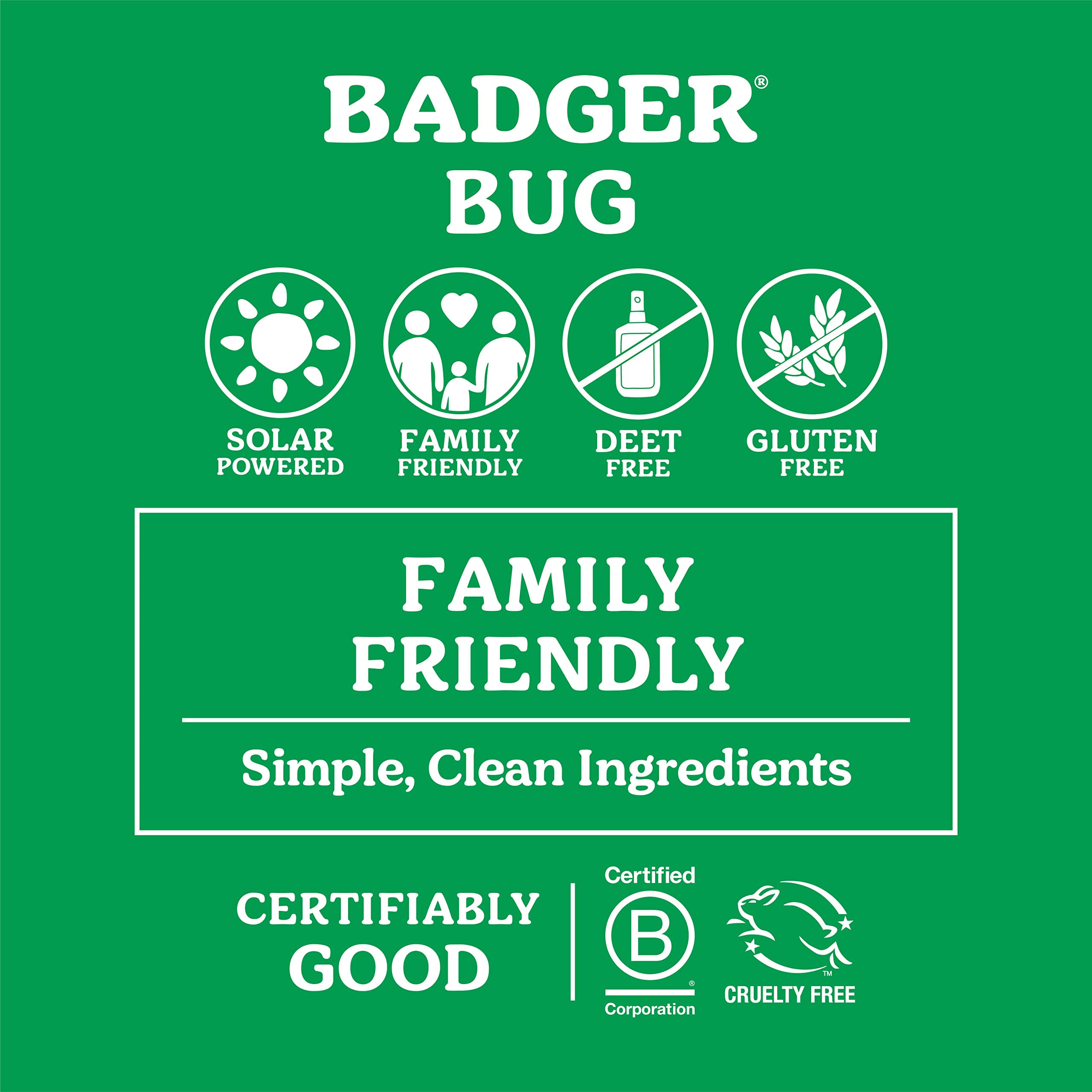 Foto 4 | Repelente De Insectos En Barra Badger, Orgánico, Sin Deet, 18 Ml - Venta Internacional.