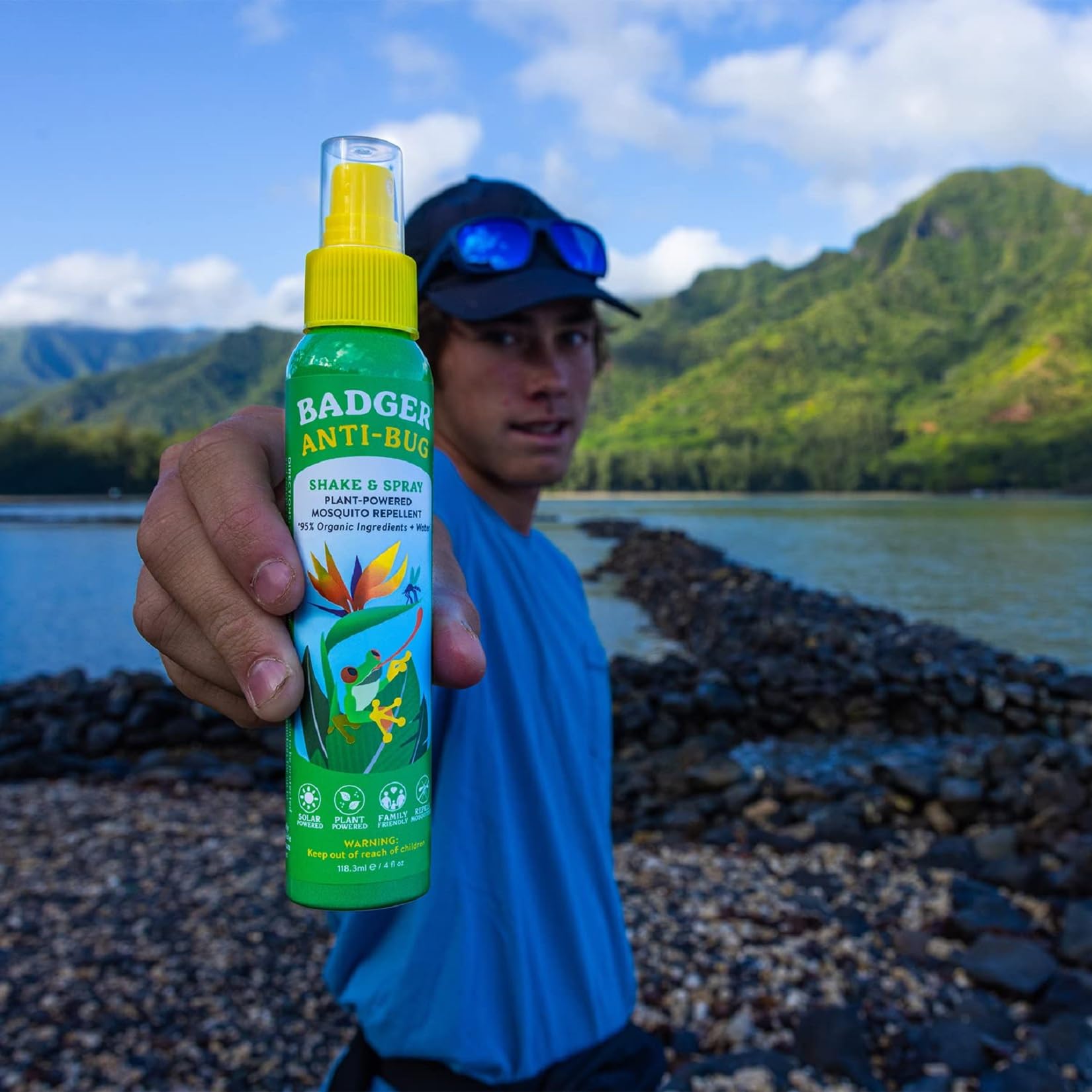 Foto 6 pulgar | Repelente De Mosquitos Big Spray Badger Organic, Sin Deet, 120 Ml - Venta Internacional.