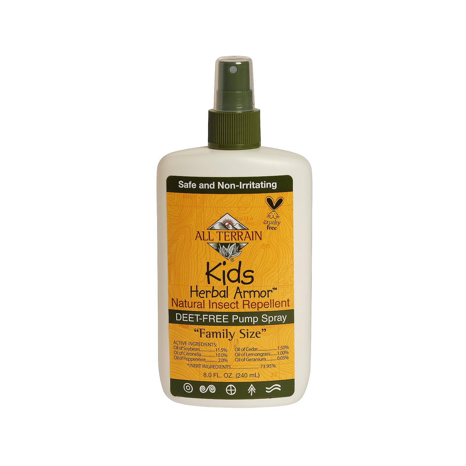 Foto 2 pulgar | Repelente De Insectos All Terrain Kids Herbal Armor 240 Ml - Venta Internacional.