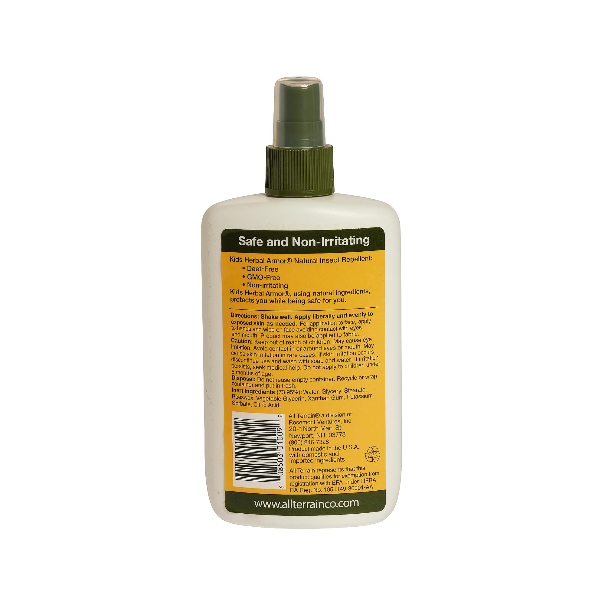 Foto 4 pulgar | Repelente De Insectos All Terrain Kids Herbal Armor 240 Ml - Venta Internacional.