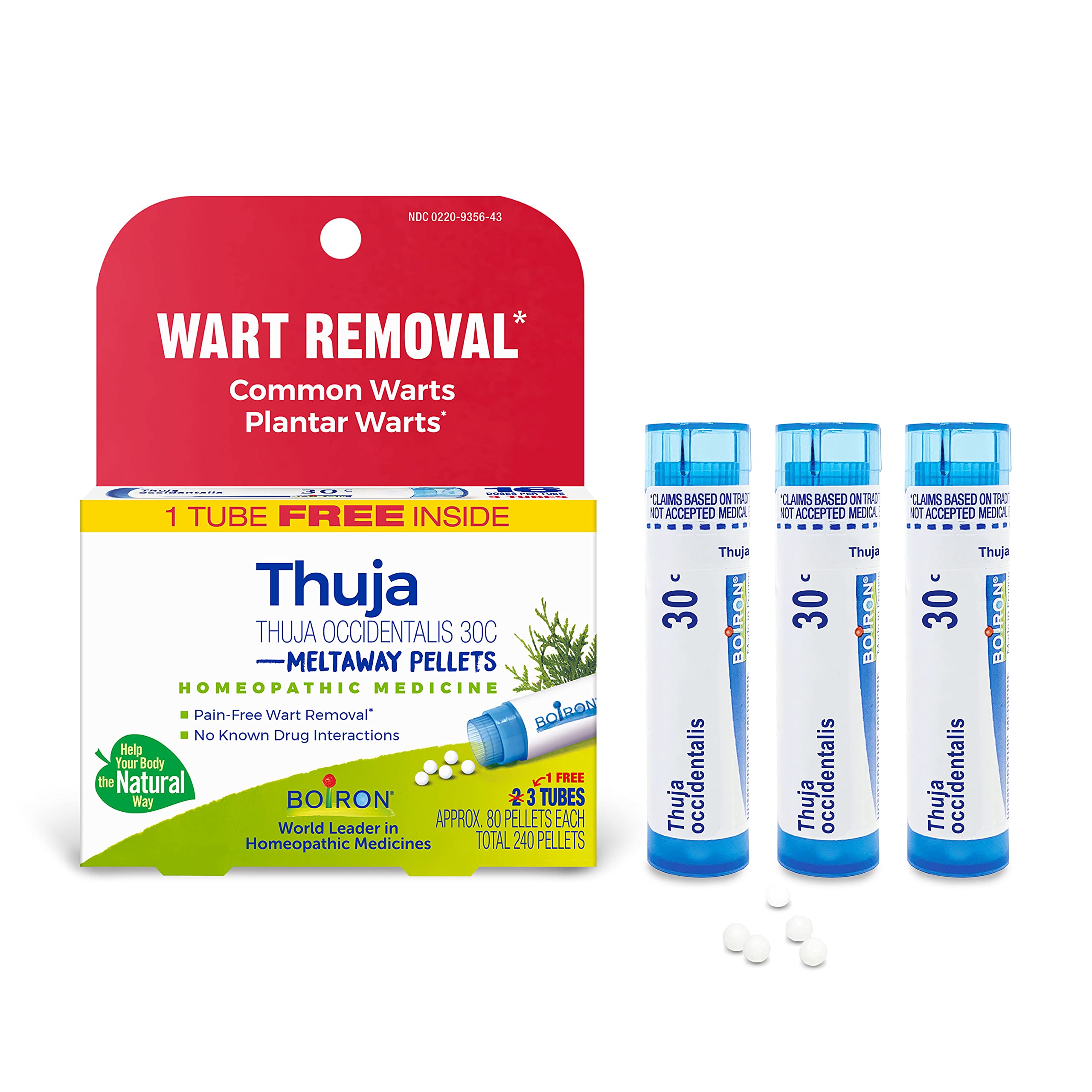 Foto 1 | Medicamento Homeopático Para Eliminar Verrugas Boiron Thuja 30c X80 - Venta Internacional.