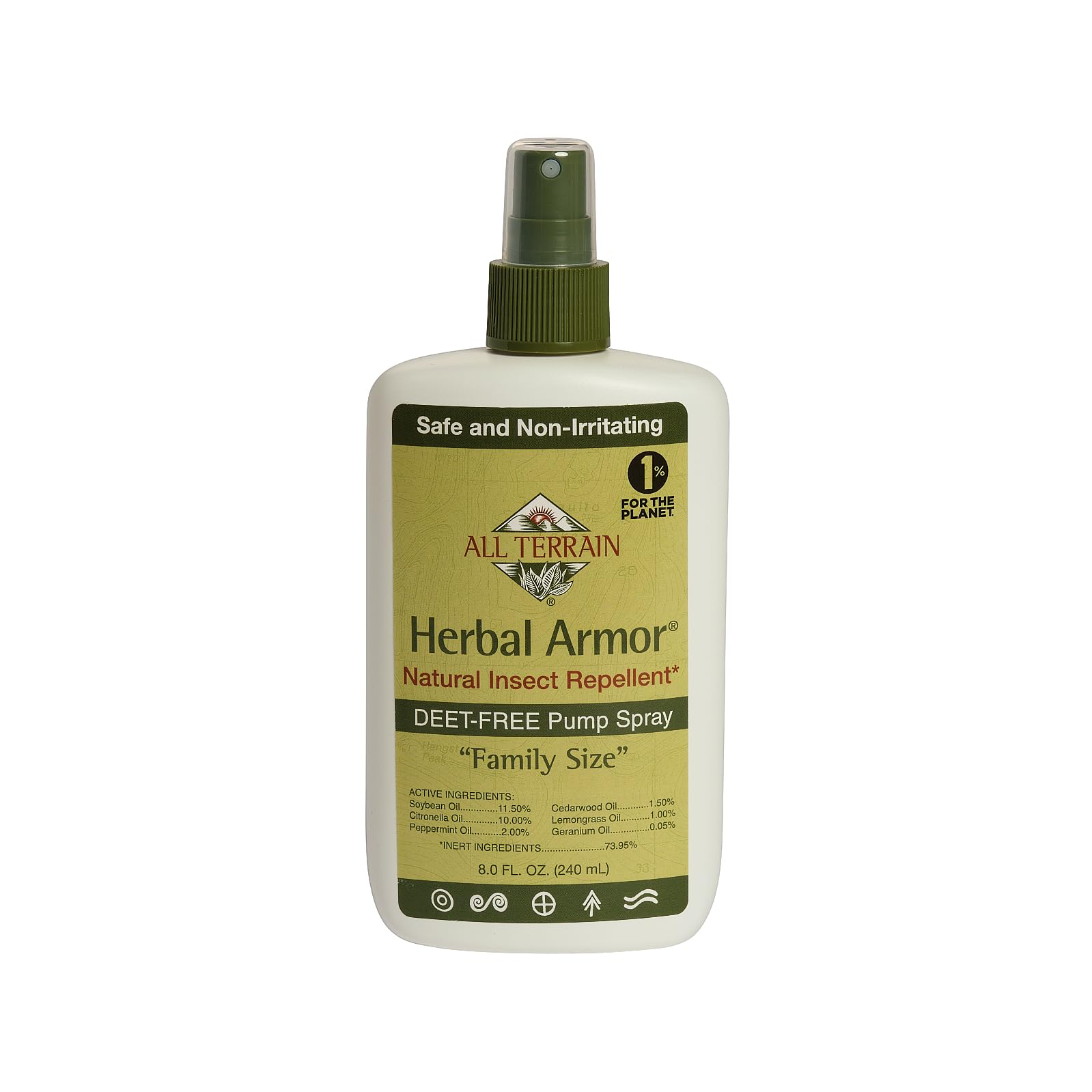 Foto 2 pulgar | Repelente De Insectos All Terrain Herbal Armor  240 Ml  Sin Deet - Venta Internacional.