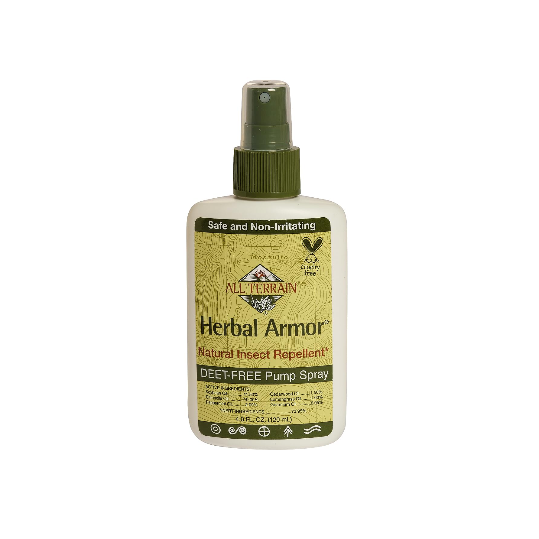 Foto 2 pulgar | Repelente De Insectos All Terrain Herbal Armor  Sin Deet  120 Ml - Venta Internacional.