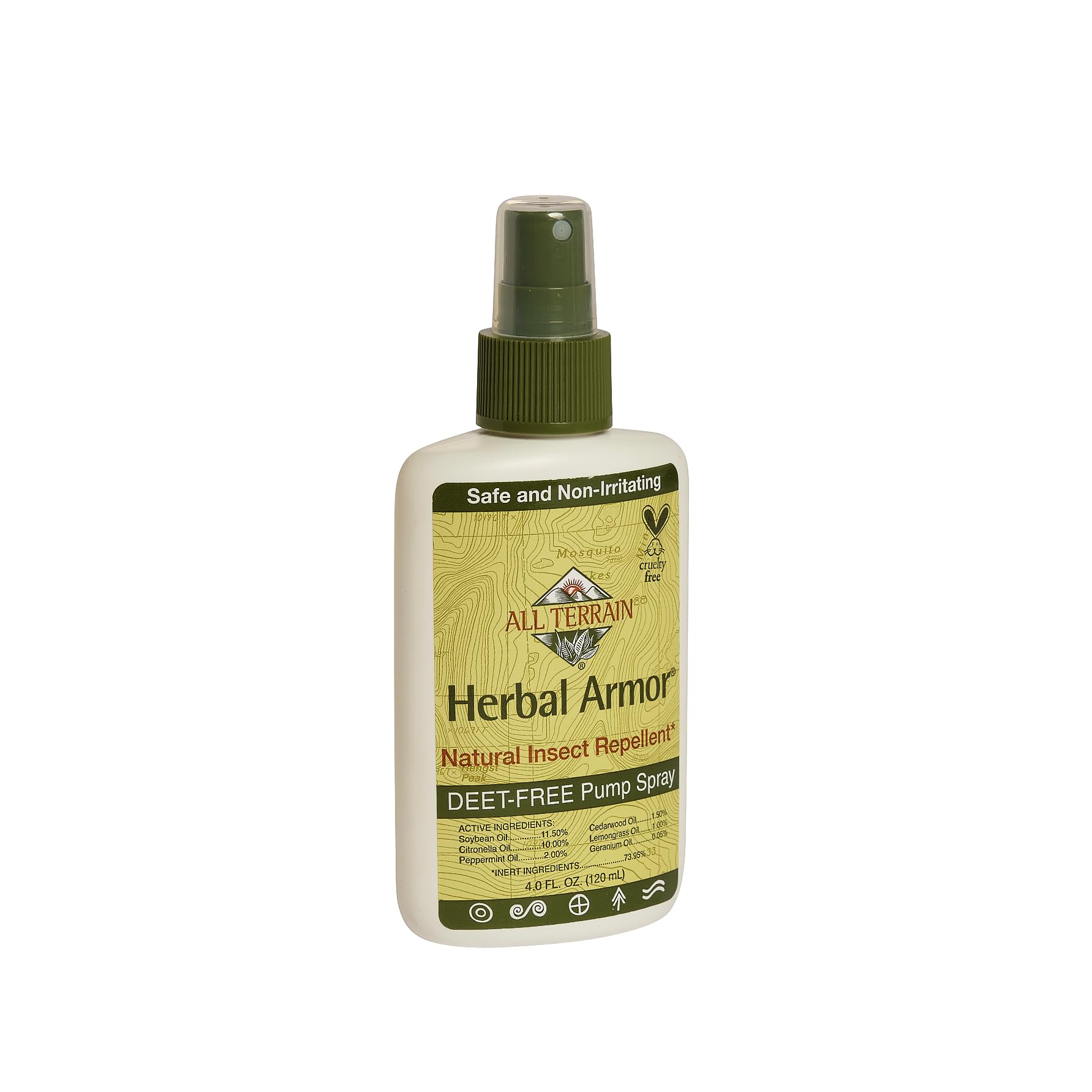 Foto 3 pulgar | Repelente De Insectos All Terrain Herbal Armor  Sin Deet  120 Ml - Venta Internacional.