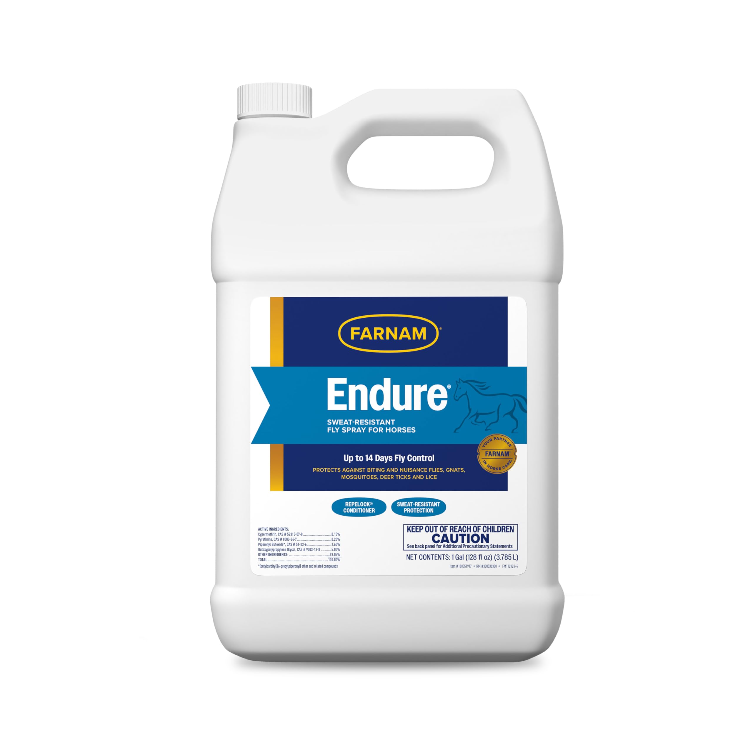 Foto 2 pulgar | Fly Spray Farnam Endure  Resistente Al Sudor  Para Caballos  3 8 L - Venta Internacional.