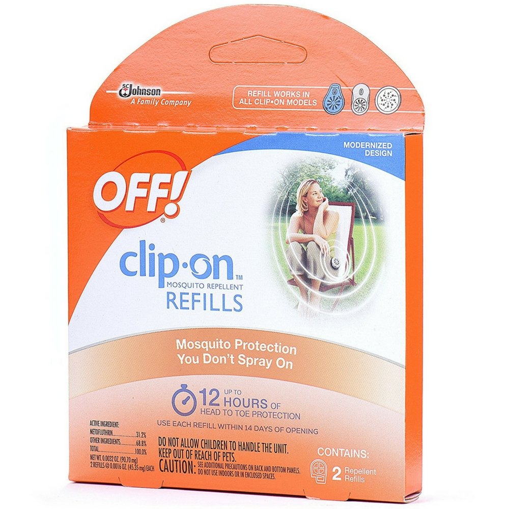 ¡recarga Desactivada! Repelente De Mosquitos Con Clip  12 Horas De Protección  2 Unidades - Venta Internacional.