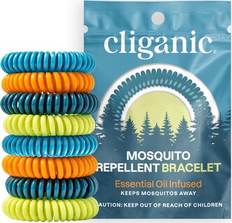 Foto 1 | Pulseras Repelentes De Mosquitos Cliganic Paquete De 20 Unidades Sin Deet - Venta Internacional.