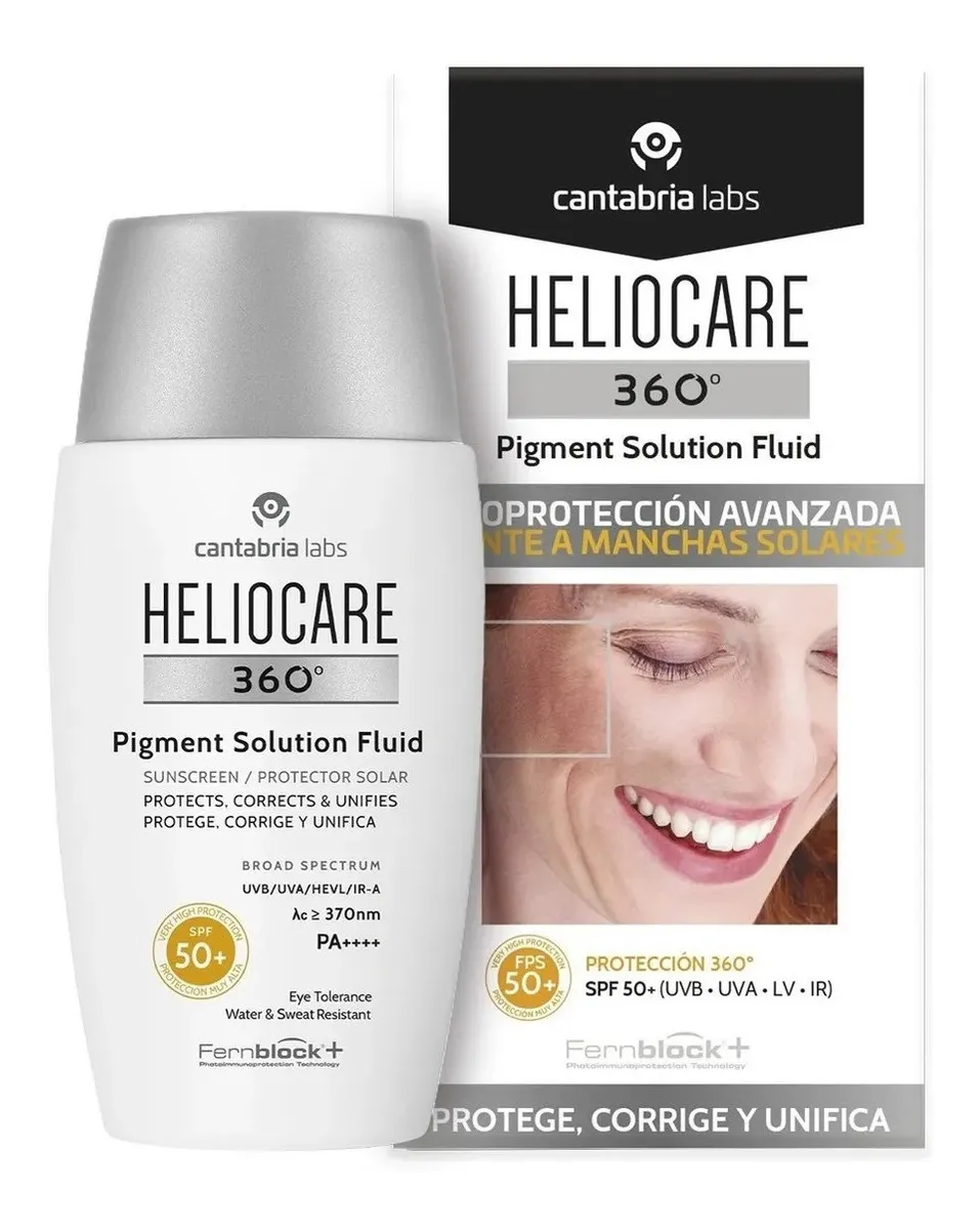 Foto 1 | Protector Cantabria Labs Heliocare 360° Pigment Solution Fluid Spf 50+ 50 ml