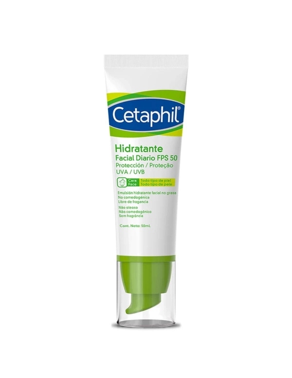 Foto 2 pulgar | Hidratante Facial Diario Cetaphil con FPS50 50 ml