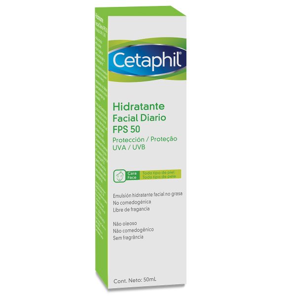 Foto 3 pulgar | Hidratante Facial Diario Cetaphil con FPS50 50 ml