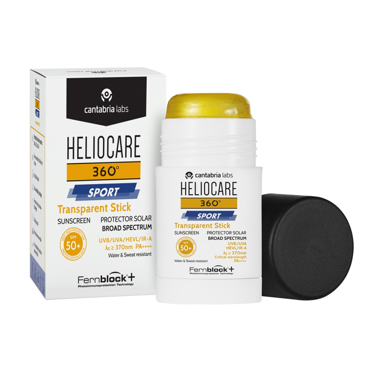 Foto 2 pulgar | Heliocare 360º Sportsun Stick Transparente Spf 50+ 25g