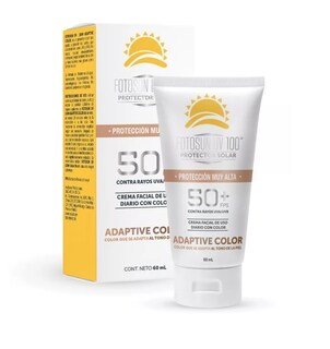 Foto 1 | Fotosun Uv 100 50+ Cra Facial Adaptive Color 60ml