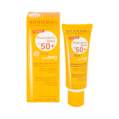 Foto 2 pulgar | Protector Solar Fps 50+ Bioderma Toque Seco Tono Dorado 40 Ml