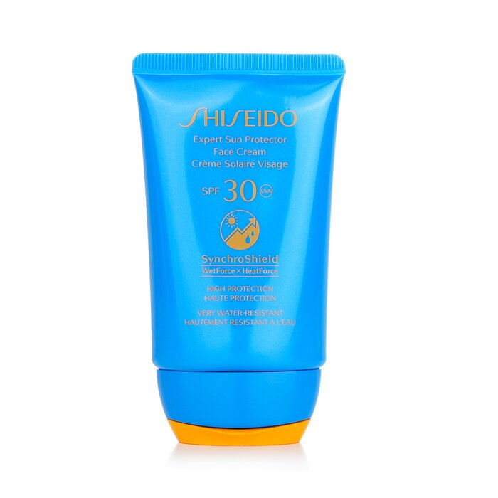 Crema Facial Protectora Solar Shiseido Expert SPF 30 UVA 50 ml Protección Avanzada - Venta Internacional