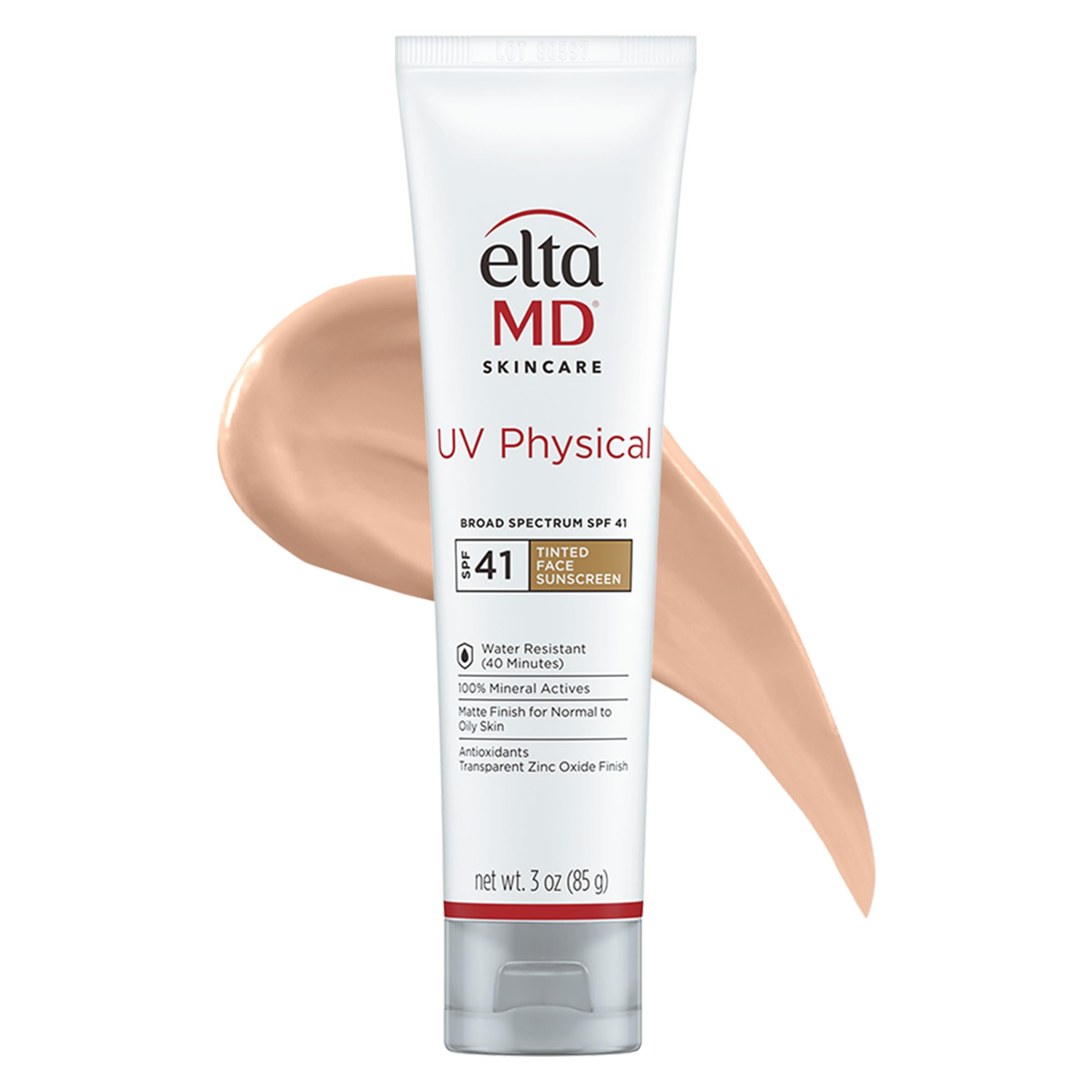 Protector Solar Eltamd Uv Para Rostro Con Tinte Físico Spf 41, 90 Ml - Venta Internacional.