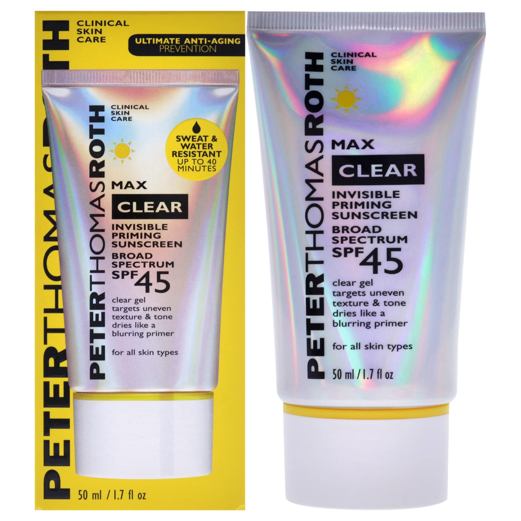 Foto 2 pulgar | Imprimador Solar Peter Thomas Roth Max Clear Spf 45 50 Ml - Venta Internacional.