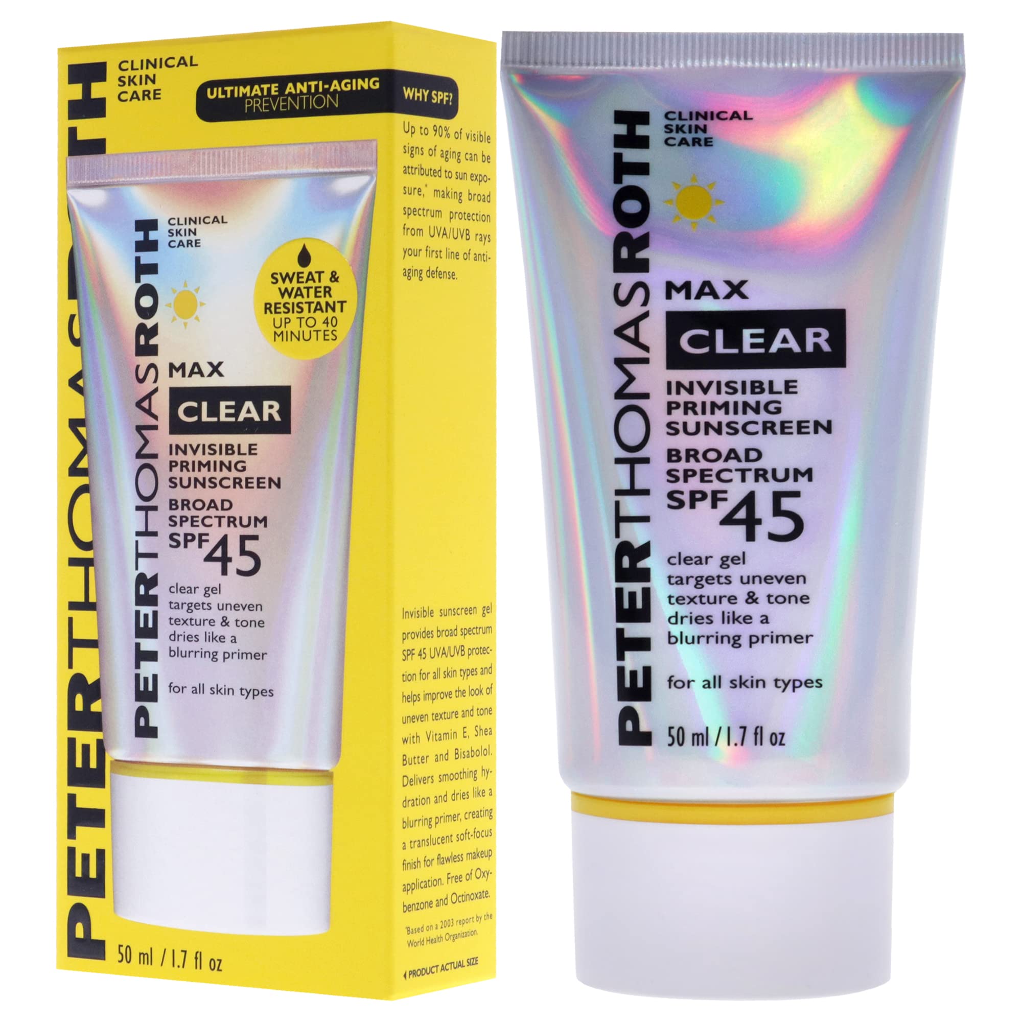 Foto 5 pulgar | Imprimador Solar Peter Thomas Roth Max Clear Spf 45 50 Ml - Venta Internacional.