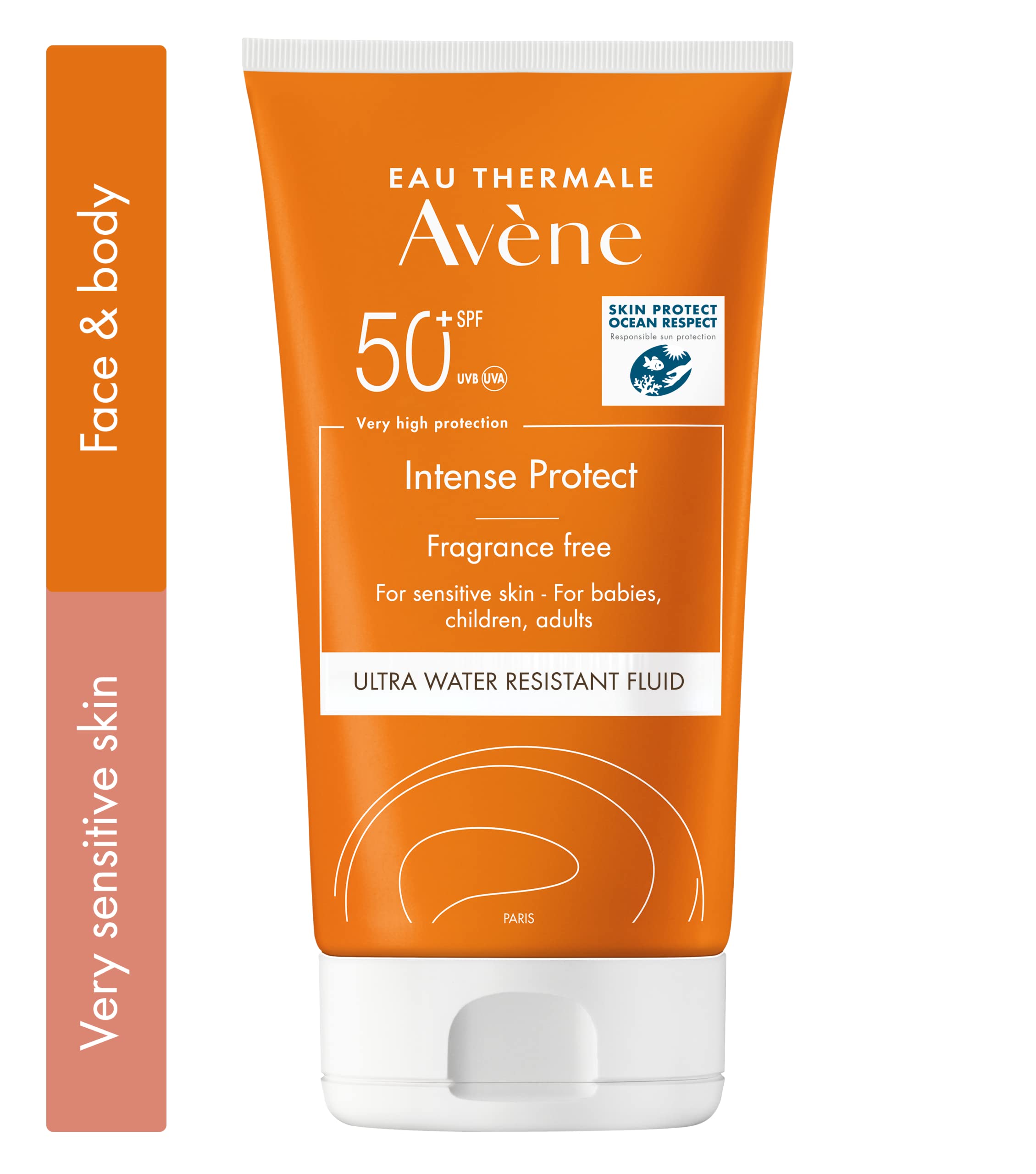 Foto 3 pulgar | Fluido Solar Sunscreen Avene Intense Protect Spf 50+ 150 Ml - Venta Internacional.