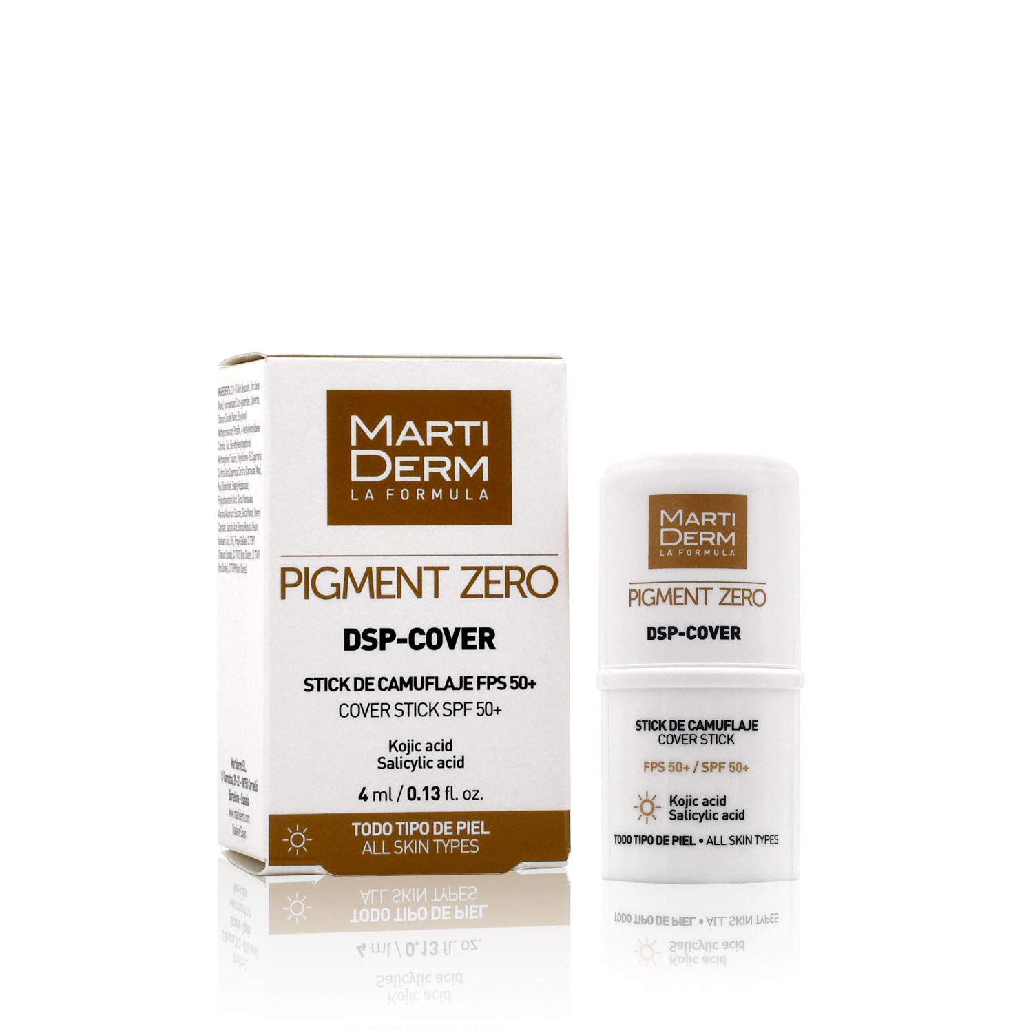 Cover Stick Martiderm Dsp Spf50+ De 4 Ml - Venta Internacional.