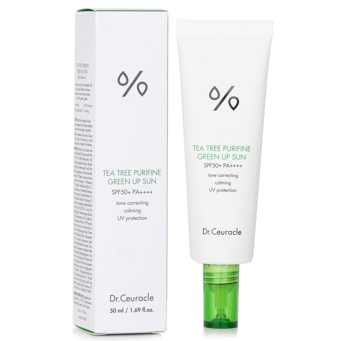 Foto 4 pulgar | Crema Bloqueadora Solar Dr.ceuracle Tea Tree Purifine Green Up Sun Sp - Venta Internacional.