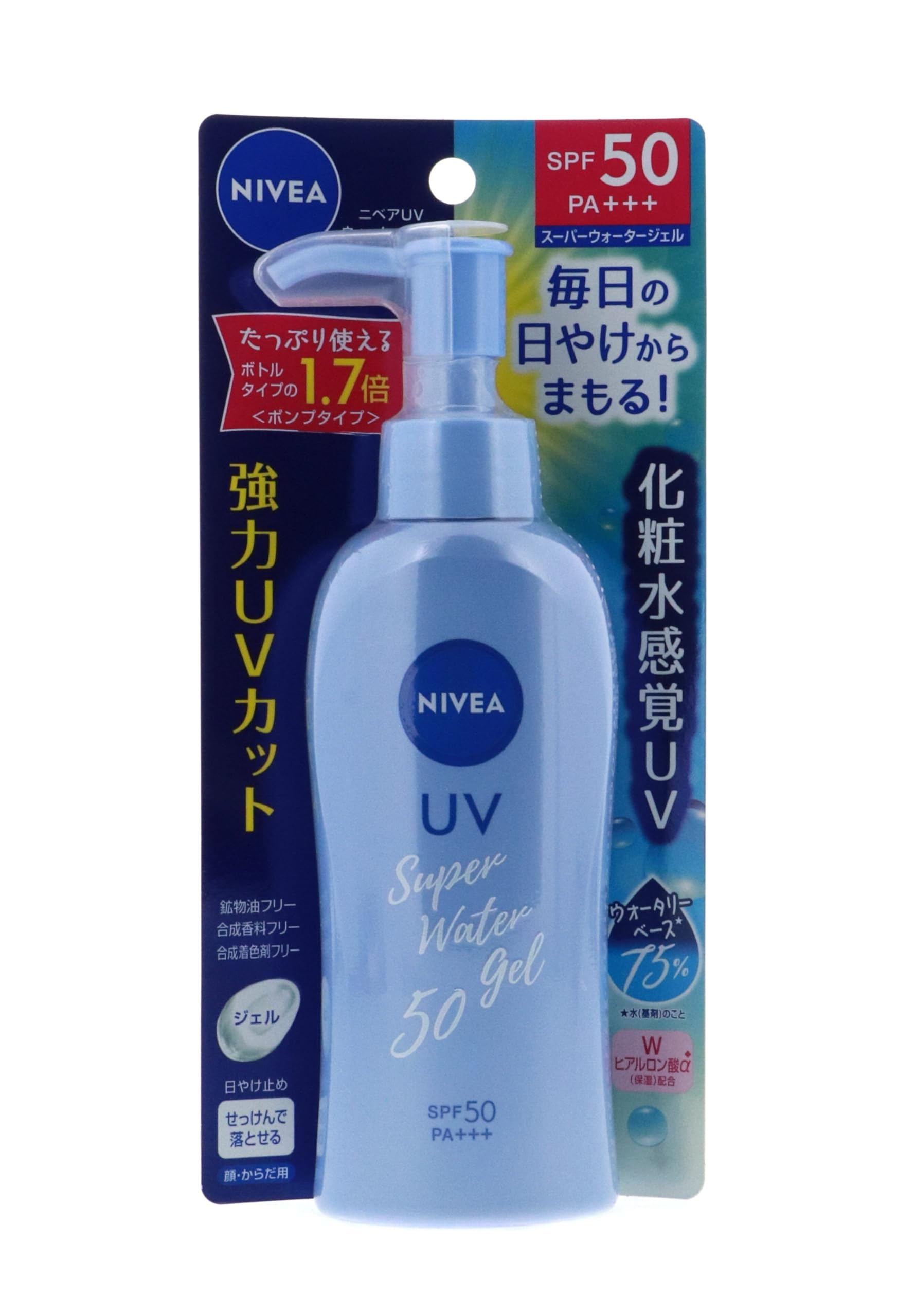Foto 4 pulgar | Protector Solar Nivea Sun Protect Water Gel Super SPF50 PA+++ - Venta Internacional